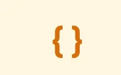 Curly braces commonly used in coding
